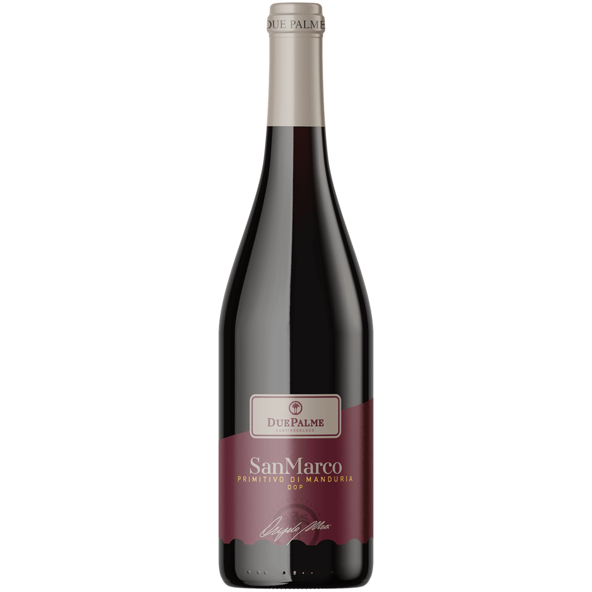 Вино Cantine Due Palme  San Marco Primitivo di Manduria   2021  750 мл  14%