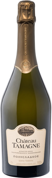 Игристое вино Chateau Tamagne Reserve white semi sweet  750 мл
