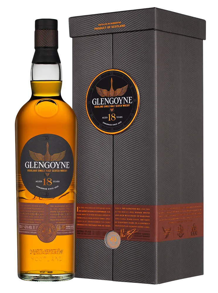 Виски Glengoyne 18 Years Old gift box 700 мл