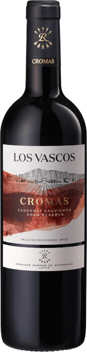 Вино Los Vascos  Cromas  Cabernet Sauvignon  Gran Reserva Лос Васкос  Кромас Каберне Совиньон    Гран Ресерва  2018  750 мл