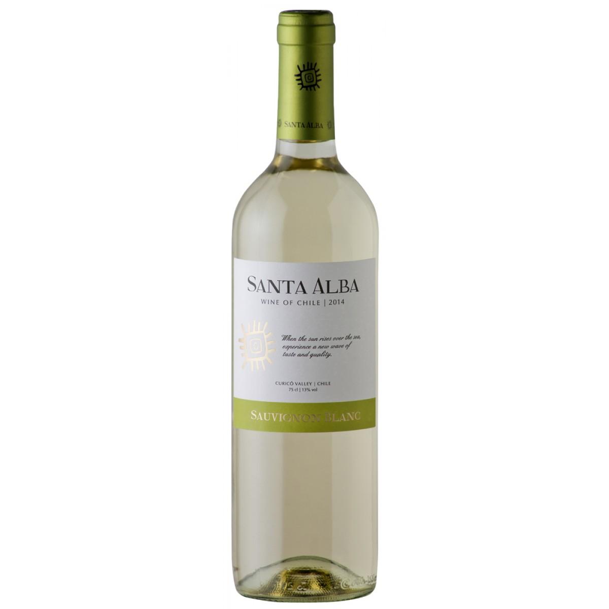 Вино Sociedad Agricola Requingua Limitada Sauvignon Blanc Santa Alba Рекингуа Лимитада Совиньон Блан Санта Альба 2017 750 мл