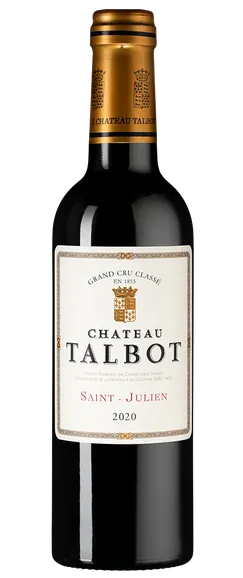 Вино Chateau Talbot St-Julien AOC 4-me Grand Cru Classe 2020  375  мл