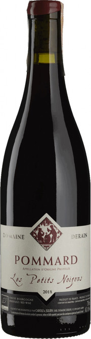 Вино Domaine Derain Les Petits Noizons Pommard AOC    2019 750 мл