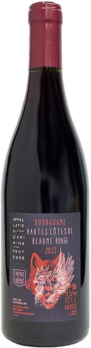 Вино Chapuis et Chapuis Hautes-Cotes de Beaune  Rouge 2022 750 ml