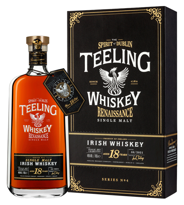 Виски  Teeling Single Malt Irish Whiskey 18 Years Renaissance Series №4  700 мл