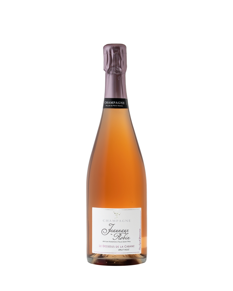 Шампанское  Jeaunaux-Robin   Le Dessous de la Cabane Brut Rose    2017  750 мл