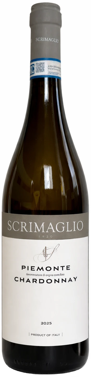 Вино Scrimaglio Chardonnay 2025 750 мл  13%