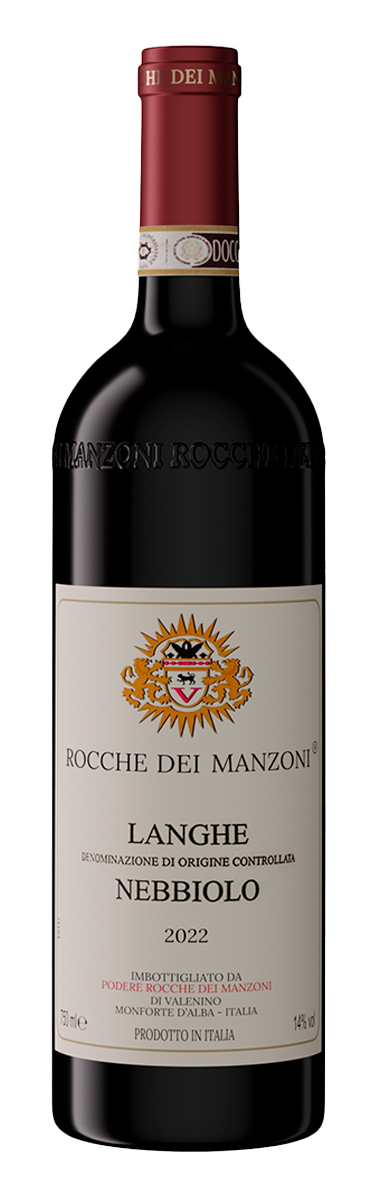 Вино Rocche dei Manzoni Langhe Nebbiolo  2022  750 мл  14%