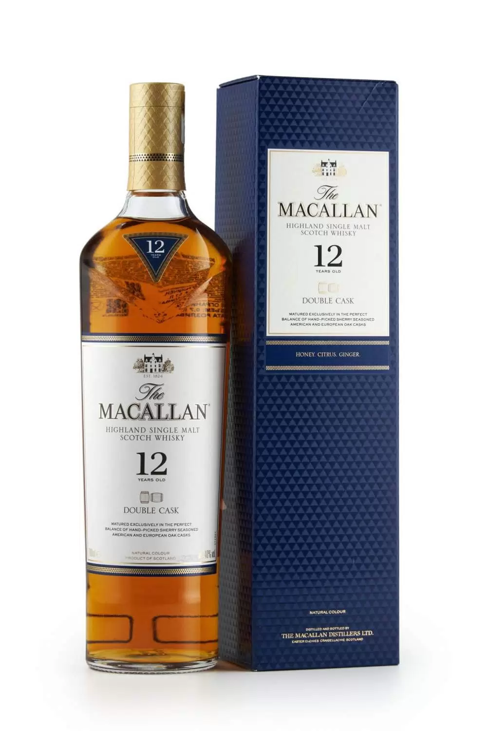 Виски  Macallan Double Cask 12 Years Old  gift box 700 мл