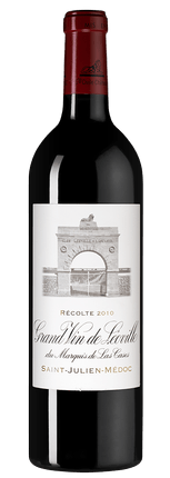 Вино Grand Vin de Leoville du Marquis de Las Cases 2012 750 мл