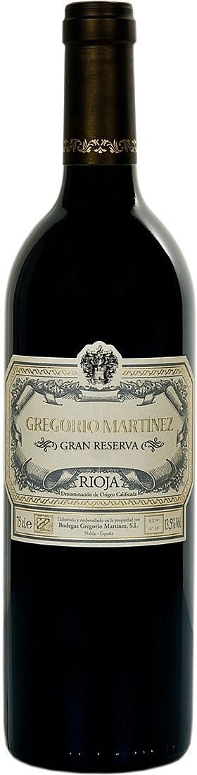 Вино Gregorio Martinez Gran Reserva Rioja DOC 2014 750 мл