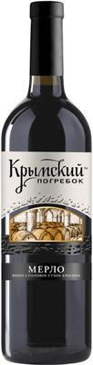 Вино столовое Т.М. Крымский погребок Мерло 750 мл