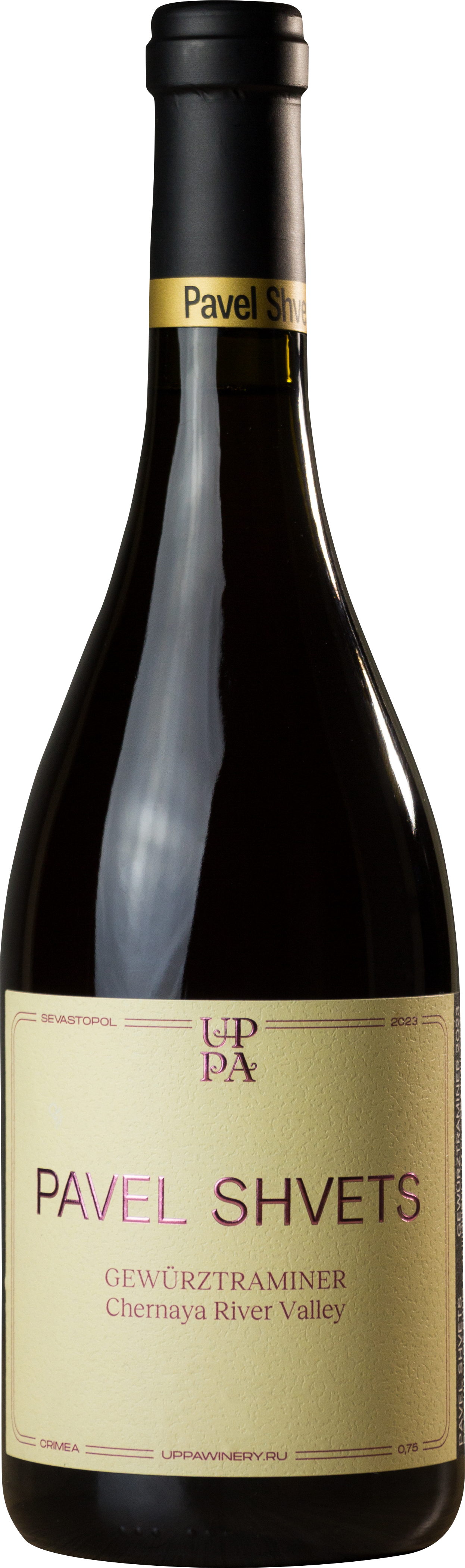 Вино Уппа  Павел Швец    Гевюрцтраминер   2023  750 мл  14 %