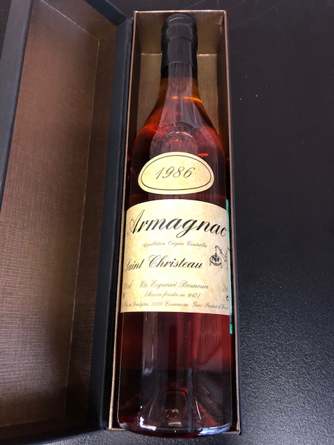 Арманьяк Saint Christeau Vintage 40% 1986 700 мл в п/у