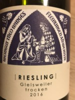 Вино  Theo Minges VDP Riesling Gleisweiler Ortswein trocken  2018 750 мл