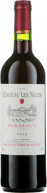 Вино Château Les Nauds Шато Ле Но AOC Бордо 2014 750 мл