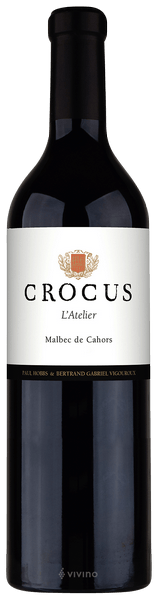 Вино   Crocus L'Atelier Malbec  de Cahors   Крокус Л'Ателье Поль Бертран  2016   750 мл
