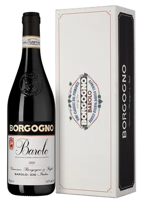 Вино Borgogno Barolo DOCG gift box  2020  750 мл