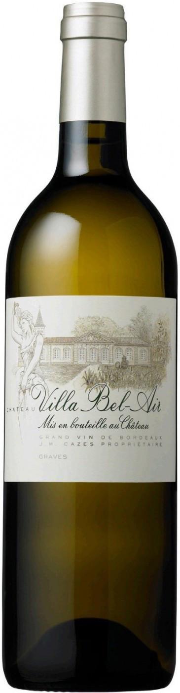 Вино Chateau Villa Bel Air Blanc Graves AOC Шато Вилла Бель Эйр Блан 2015 750 мл