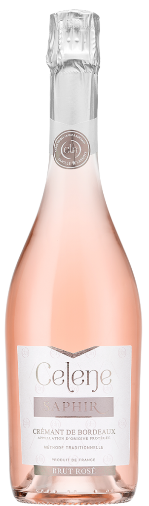 Шампанское Celene Saphir Rosé Brut 2021 750 мл