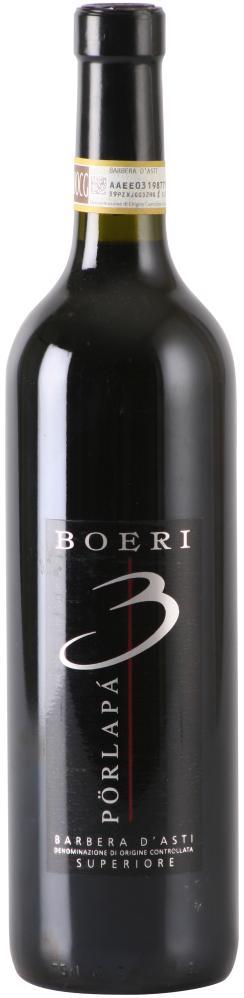 Вино Boeri Alfonso Pörlapà Barbera d'Asti  2015 375 мл