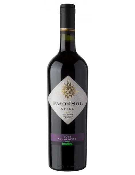 Вино TerraMater Paso del Sol Carmenère  2023  750 мл