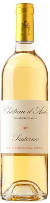 Вино Шато д'Арш, Сотерн АОС, Chateau d'Arche Grand Cru Classe, Sauternes AOC, 2009, 750 мл