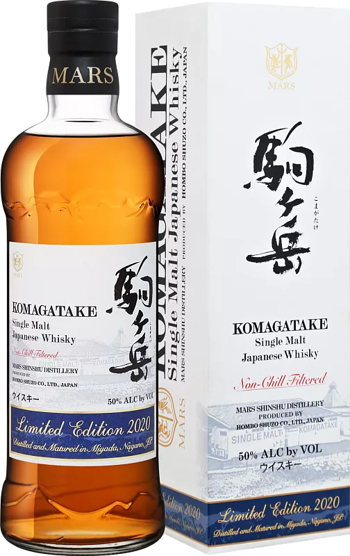 Виски Mars Komagatake Limited Edition 2020 Single Malt Japanese Whisky gift box    700 мл