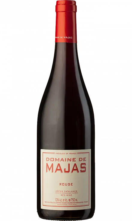 Вино Domaine de Majas Rouge Cotes Catalanes IGP  2021  750 мл