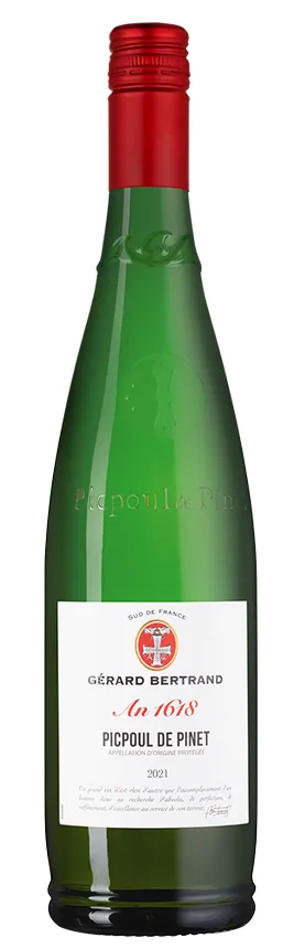 Вино Heritage Picpoul de Pinet Gerard Bertrand   2021 750 мл.