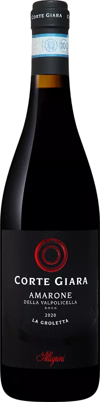Вино Corte Giara La Groletta Amarone Della Valpolicella DOCG Allegrini 2020  750 мл  15%