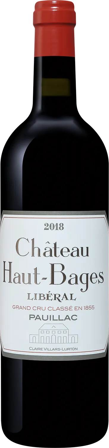 Вино Chateau Haut-Bages Liberal Grand Cru Classe Pauillac AOC  2018  750мл