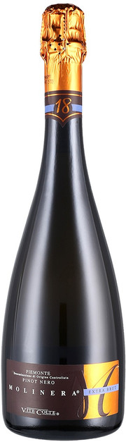 Игристое вино Vite Colte  "Molinera" Pinot Nero Extra Brut  Piemonte DOC  750 мл