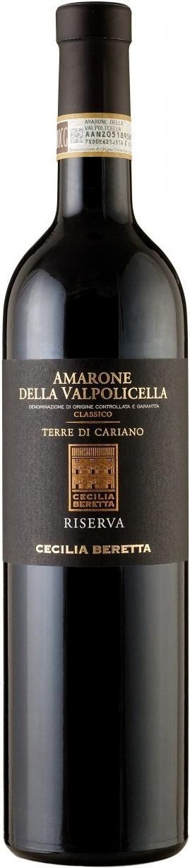 Вино Cecilia Beretta Amarone della Valpolicella Classico Riserva Terre di Cariano DOCG  750 мл 15,5%