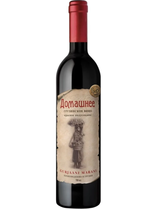 Вино Gurjaani Marani Homemade Red Semi-Sweet  750  мл