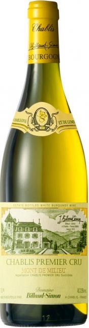 Вино Billaud-Simon Chablis Premier Cru Mont De Milieu    2018  750 мл