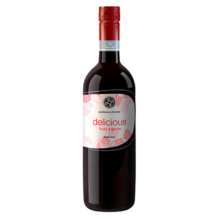 Вино Delicious IGP Spodnja Štajerska Red Делишес IGP Нижняя Штирия Красное 750 мл