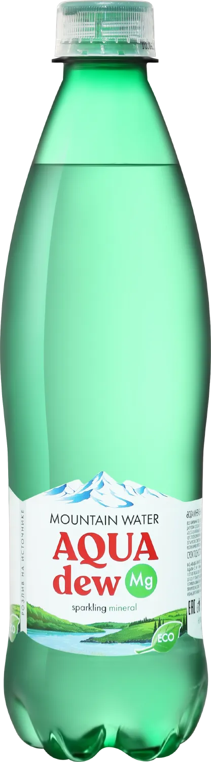 Вода газированная Aqua Dew Sparkling Water  500 мл