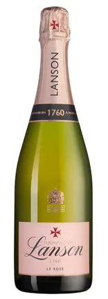 Вино Lanson Le Rose Brut 2018 750 мл 12,5%