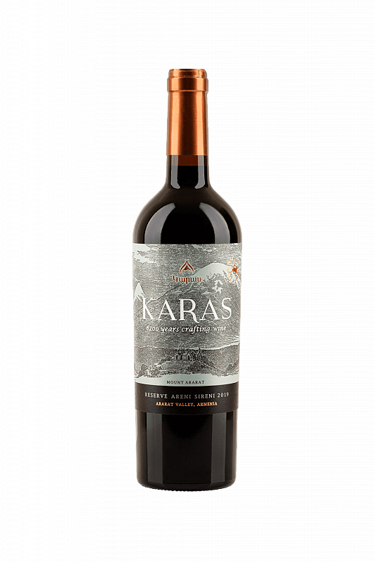 Вино Karas Single Vineyard Areni Armavir   Карас Сингл Виньярд Резерв Арени Армавир  2023 750 мл