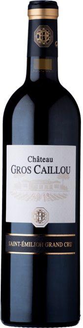 Вино Chateau Gros Caillou, Saint-Emilion Grand Cru, Шато Гро Кайю, 2007, 750 мл