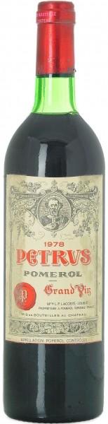 Вино Petrus Pomerol AOC Петрюс Помроль АОС 1959 750мл