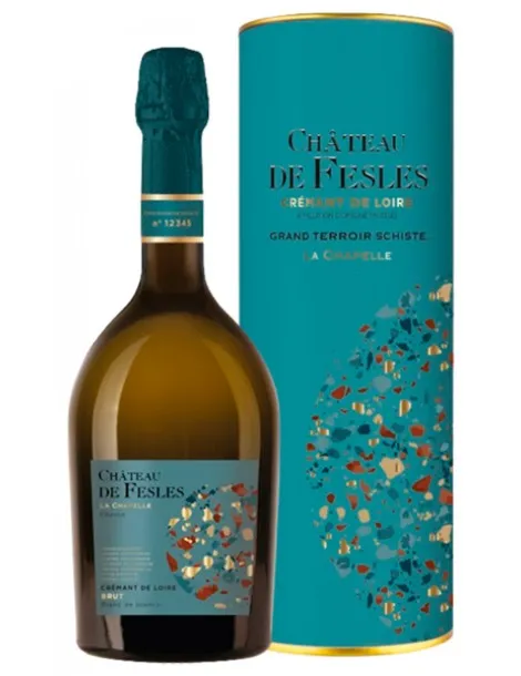 Вино игристое Chateau de Fesles Cremant de Loire La Chapelle Brut in tube  750 мл