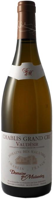 Вино Domaine des Malandes Chablis Grand Cru  Vaudesir   2018  750 мл