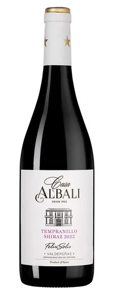 Вино Casa Albali Tempranillo Shiraz  2022  750 мл