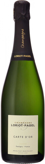 Шампанское Champagne Loriot Pagel Carte d'Or Brut 2019 750 ml