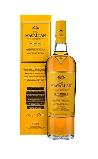Виски  The Macallan Edition №3   Макаллан Эдишн № 3  в подаро