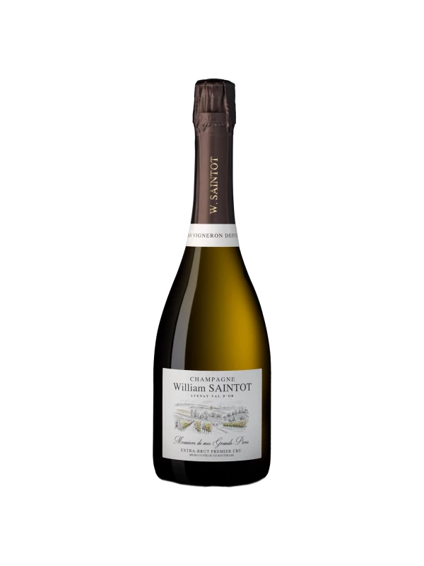 Шампанское William Saintot Meuniers de Mes Grands-Peres Extra Brut 1er Cru  2019  750 мл 