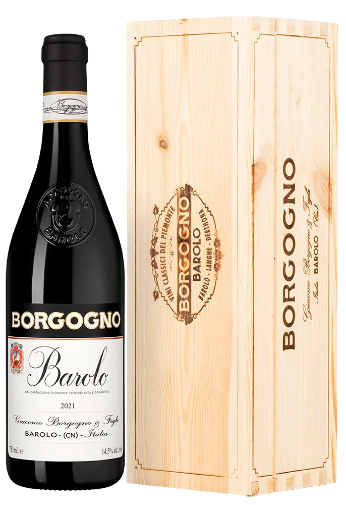 Вино Borgogno Barolo gift box  2021  750 мл