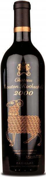 Вино Chateau Mouton Rothschild Pauillac AOC 1-er Grand Cru Classe  2000 750 мл